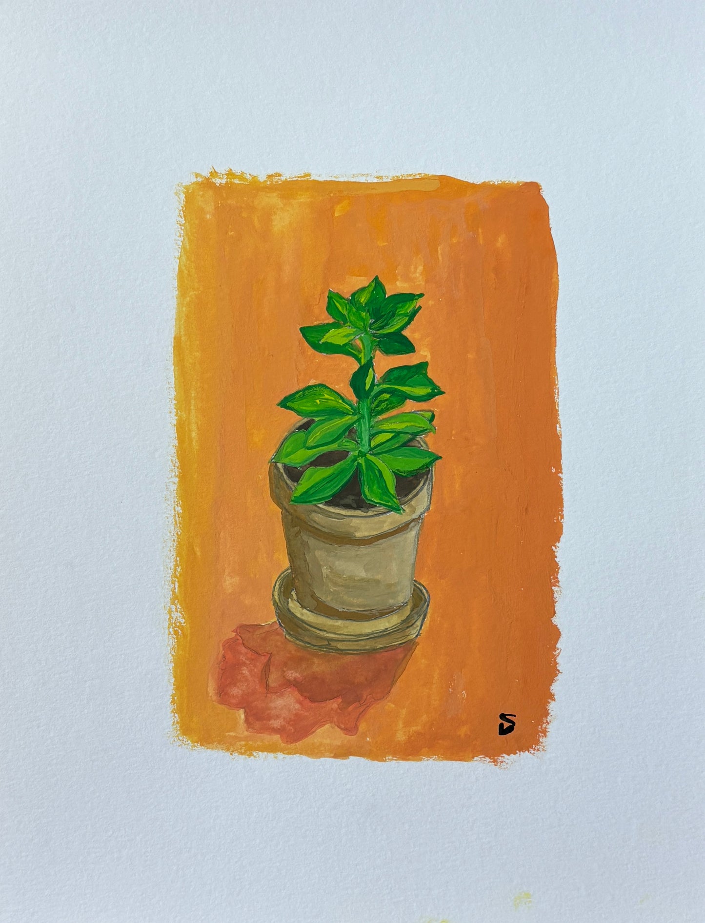 Original painting- House Plant