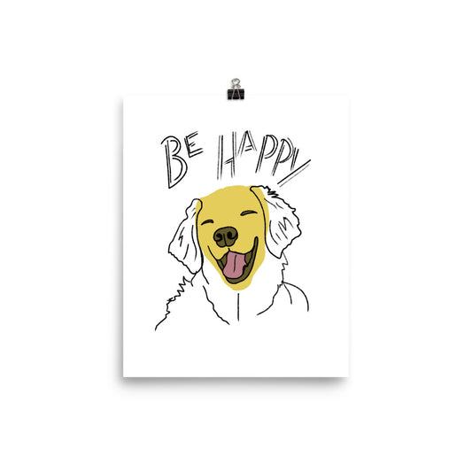 Poster- Be Happy!