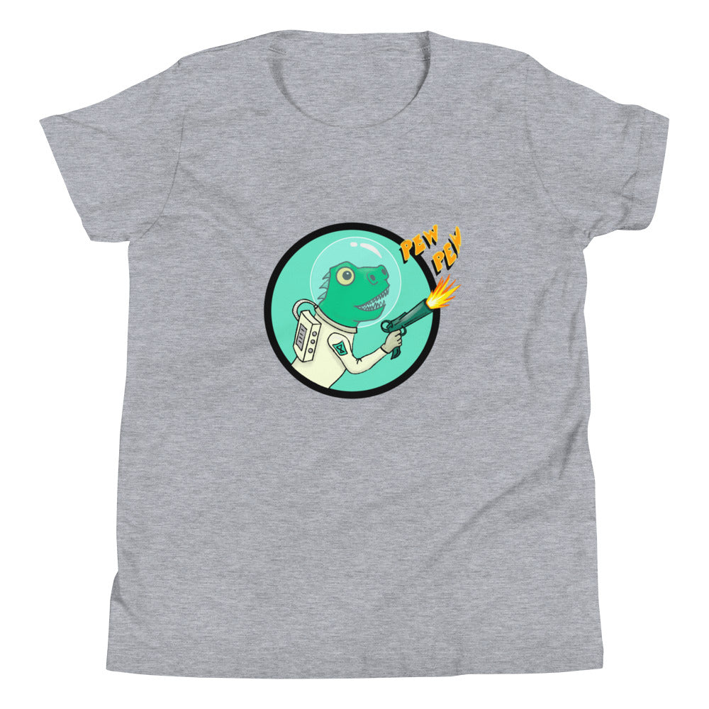 Youth Short Sleeve T-Shirt- Space Dino