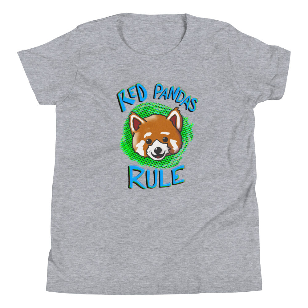 Youth Short Sleeve T-Shirt- Red Pandas Rule