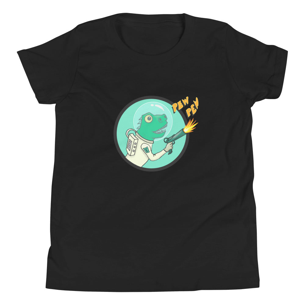 Youth Short Sleeve T-Shirt- Space Dino