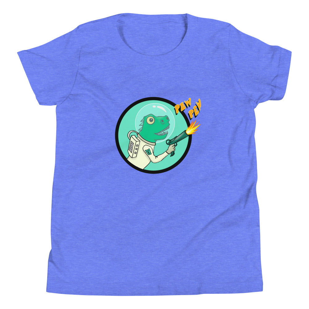 Youth Short Sleeve T-Shirt- Space Dino