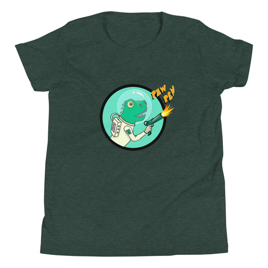 Youth Short Sleeve T-Shirt- Space Dino