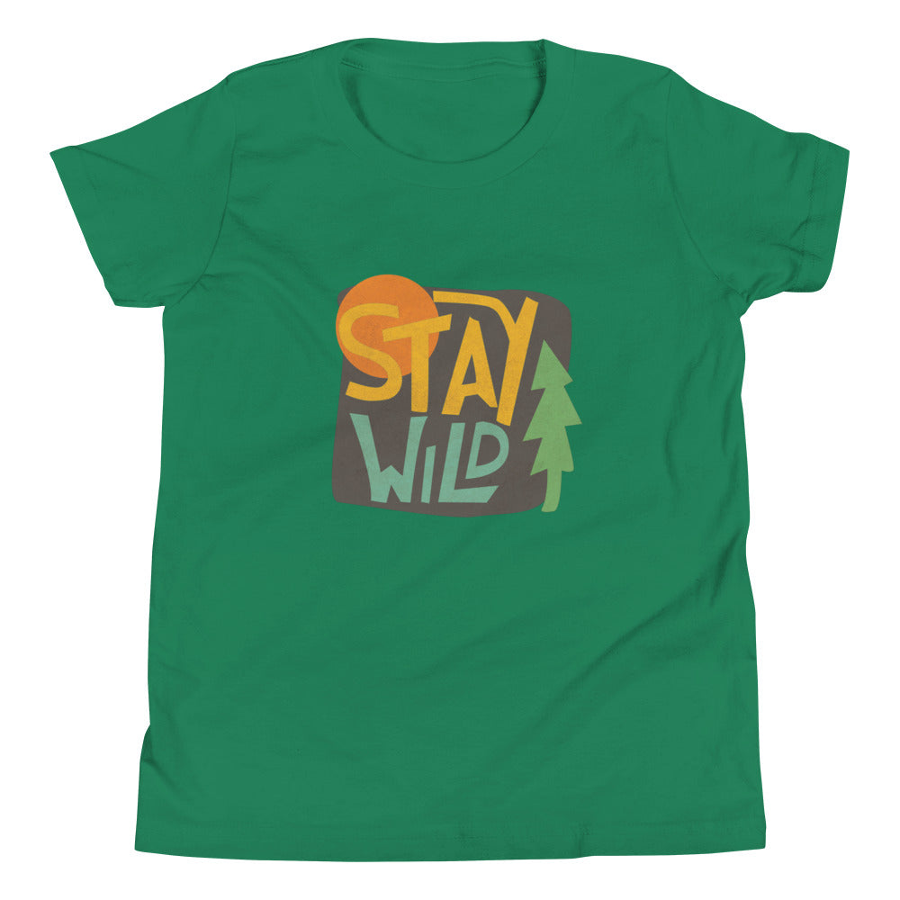 Youth Short Sleeve T-Shirt- Stay Wild