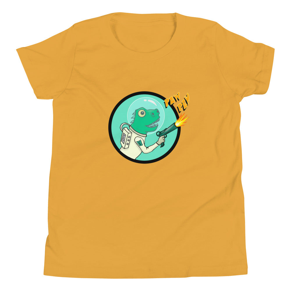 Youth Short Sleeve T-Shirt- Space Dino