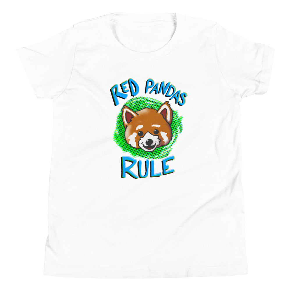 Youth Short Sleeve T-Shirt- Red Pandas Rule